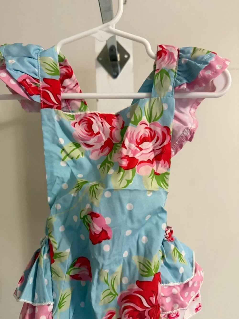 Floral Boutique Ruffle Butt Romper